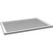 Ekena Millwork Vertical Surface Mount PVC Gable Vent: Functional, w/ 2"W x 1-1/2"P Brickmould Frame, 42"W x 28"H GVPVE42X2802SF - alternate 2